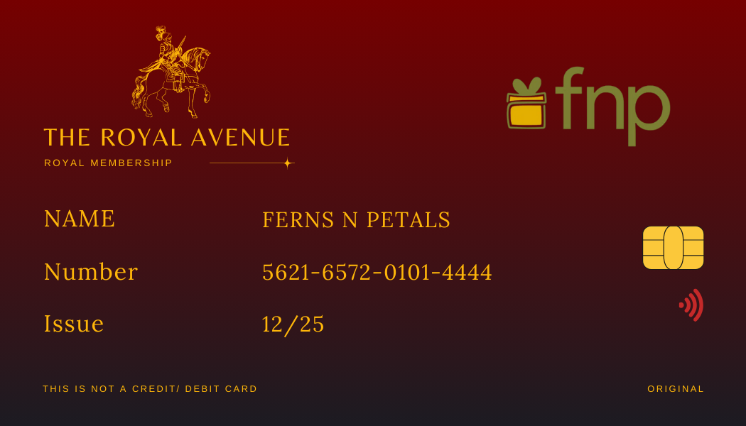 The Royal Avenue - Royal Membership Club Card
