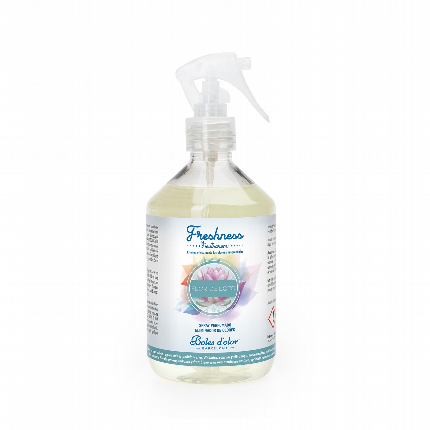 Spray perfumado y eliminador de olores Flor de loto – Boles d’olor