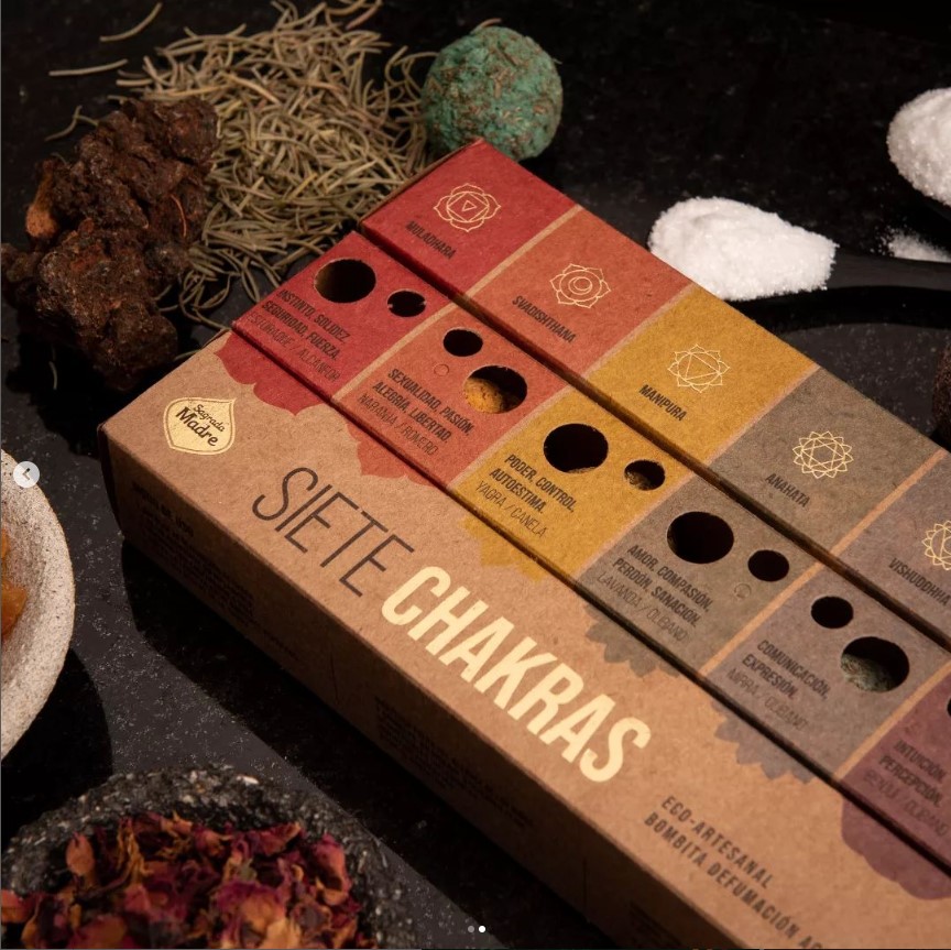 Bombitas de defumación 7 chakras | Sagrada Madre