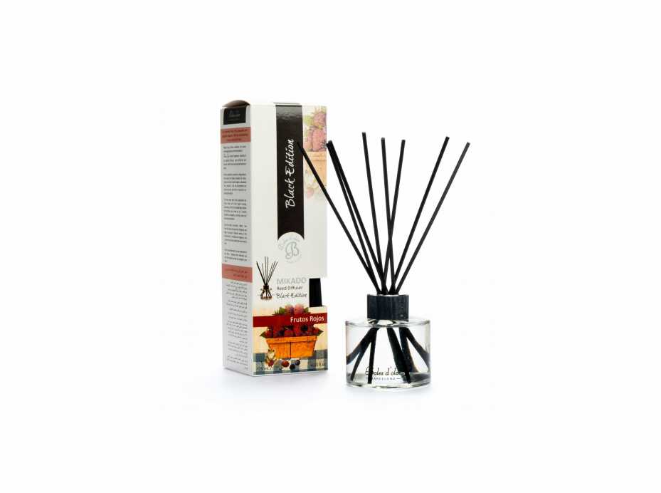  Mikado Frutos rojos | Black Edition | Boles d´olor