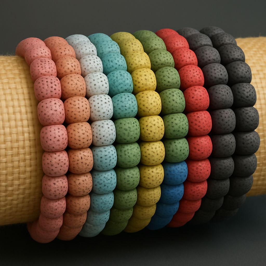 1 pcs Colorful Stone Bead Bracelets. -- Uni Code 01---