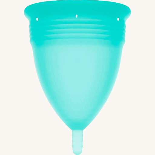 STERCUP - COPA MENSTRUAL FDA SILICONA TALLA S DIFERENTES COLORES