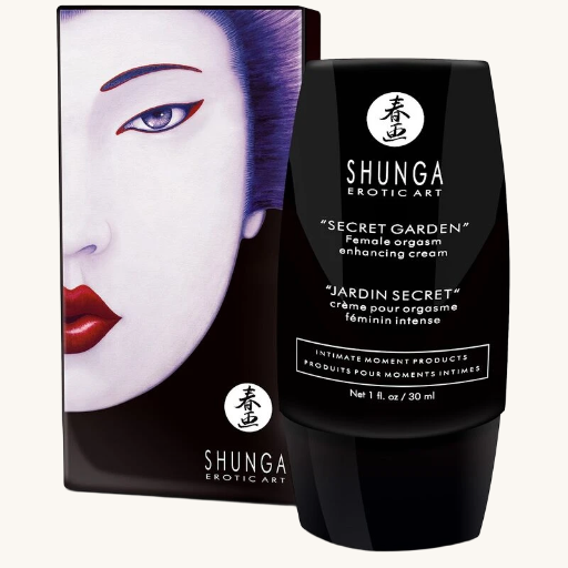 SHUNGA - CREMA ORGASMO FEMENINO INTENSO JARDIN SECRETO
