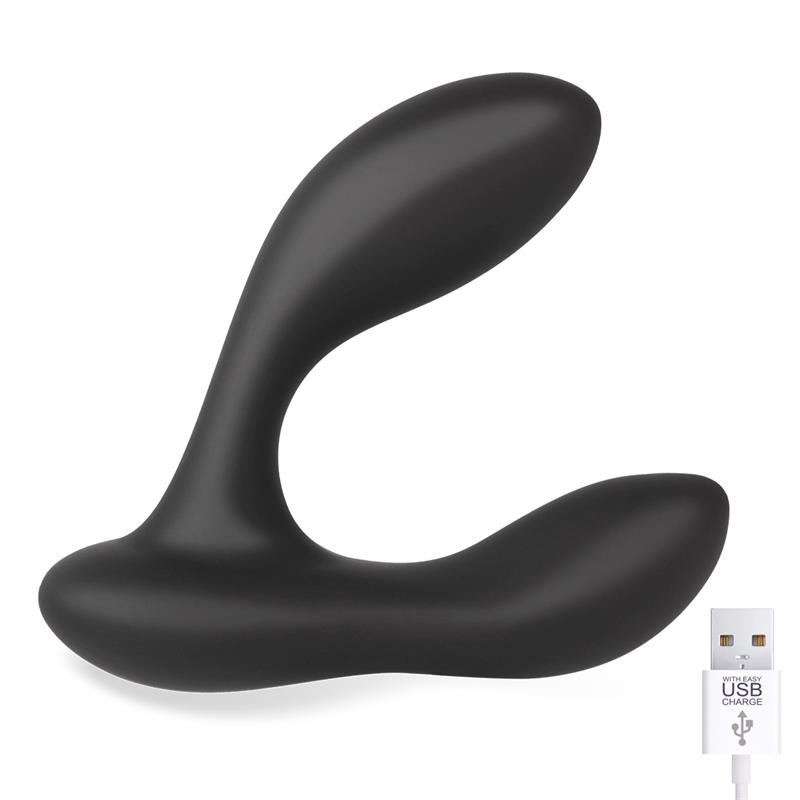 TARDENOCHE BRETT MASAJEADOR PROSTÁTICO CONTROL REMOTO USB SILICONA LÍQUIDA