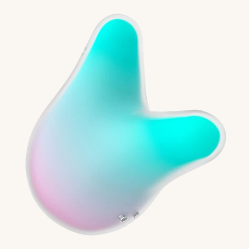 SATISFYER SUCCIONADOR DE CLÍTORIS MERMAID VIBES MENTA Y ROSA