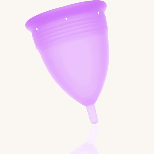 STERCUP - COPA MENSTRUAL FDA SILICONA TALLA L DIFERENTES COLORES