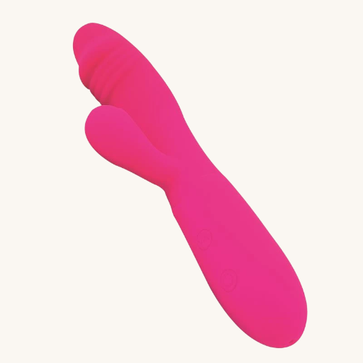 GOODIES CANDY VIBRADOR CON CONEJITO PUNTO G USB SILICONA FUCSHIA