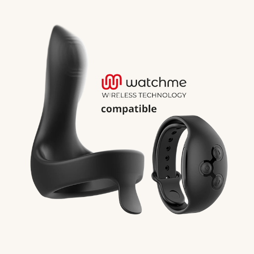 ANBIGUO - ARKADIO ESTIMULADOR GLANDE & PERINEO COMPATIBLE CON WATCHME WIRELESS TECHNOLOGY