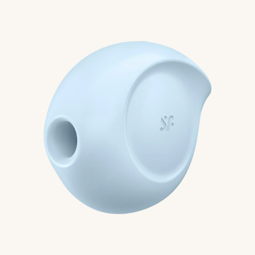 SATISFYER SUGAR RUSH SUCCIONADOR DE CLÍTORIS Y VIBRACIÓN AZUL
