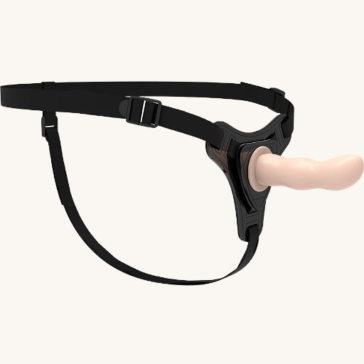 FETISH SUBMISSIVE HARNESS - SILICONA FLESH G-SPOT 12.5 CM