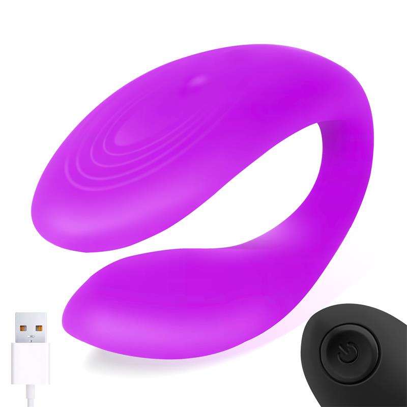 INTOYOU ROOMIE VIBRADOR PARA PAREJAS SILICONA LÍQUIDA UNIBODY CONTROL REMOTO USB