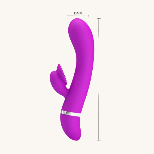 PRETTYLOVE PRETTY LOVE VIBRADOR BERT COLOR PÚRPURA