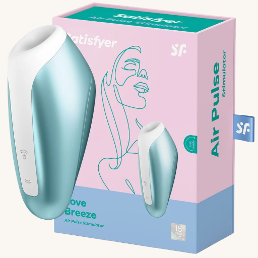 SATISFYER - LOVE BREEZE SUCCIONADOR ICE BLUE