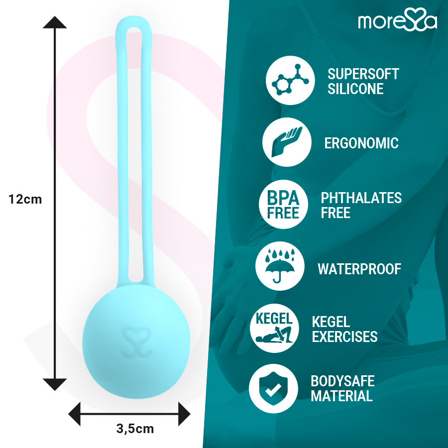 MORESSA - OSIAN ONE ENTRENAMIENTO SUELO PELVICO 51gr PREMIUM SILICONA 