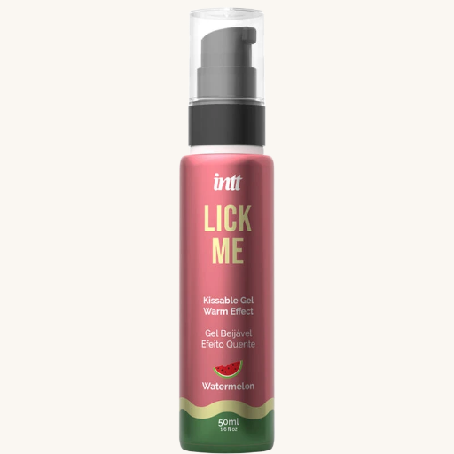 INTT - LICK ME GEL COMESTIBLE SABOR SANDIA EFECTO CALOR