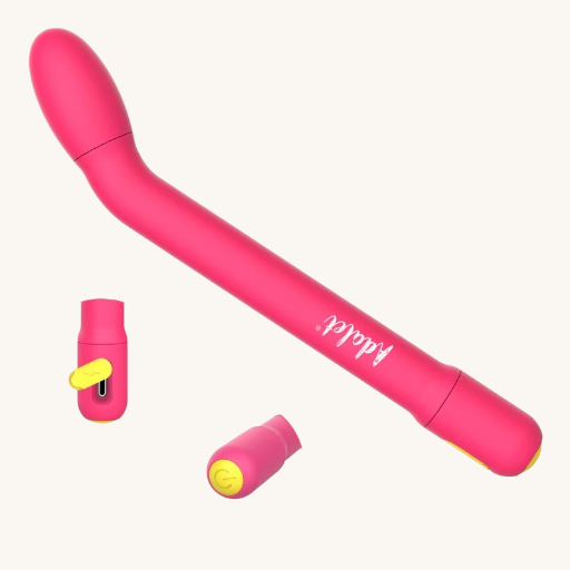 ADALET GENTLY ESTIMULADOR PUNTO G CON APP ROSA