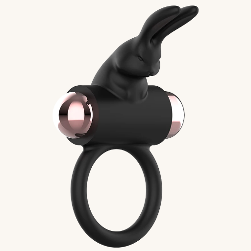 COQUETTE CHIC DESIRE - COCK RING ANILLO VIBRADOR NEGRO / GOLD