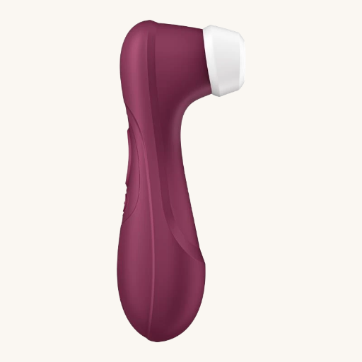 SATISFYER PRO 2 GEN 3 LIQUID AIR TECHNOLOGY SUCCIÓN Y VIBRACIÓN APP CONNECT WINE RED - ROJO VINO