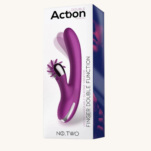 ACTION NO. TWO VIBRADOR MOVIMIENTO FINGER Y RUEDA ESTIMULADORA