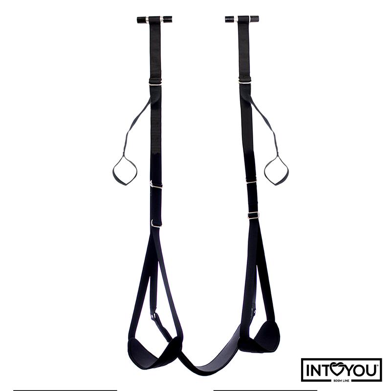 INTOYOU BDSM LINE COLUMPIO DE PUERTA CON SOPORTE DE MANOS, PIERNAS Y ASIENTO