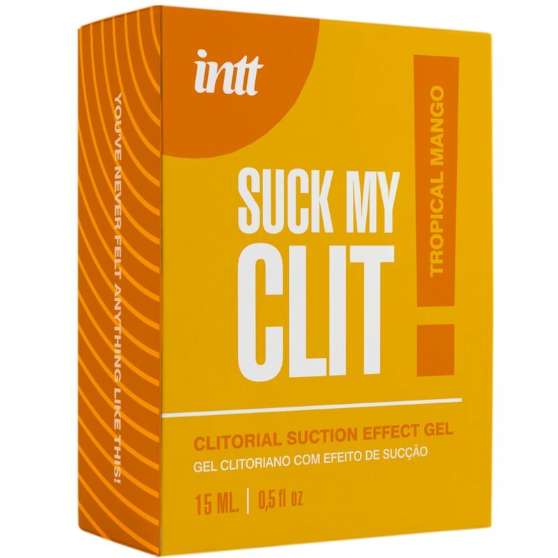 INTT - SUCK MY CLIT GEL EFECTO SUCCIÓN TROPICAL MANGO 15 ML