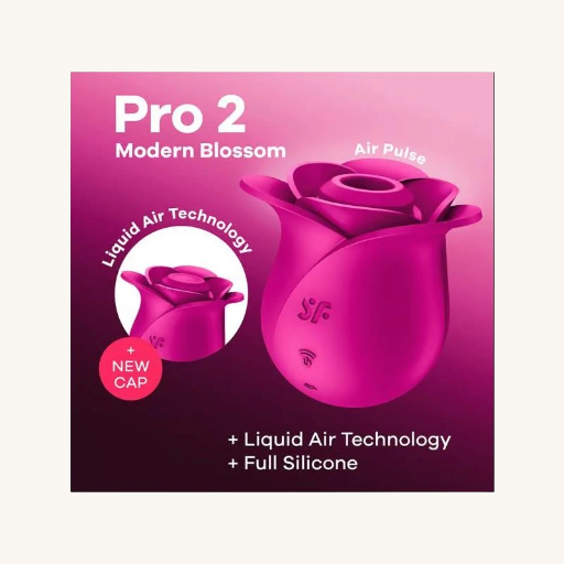 SATISFYER PRO 2 MODERN BLOSSOM SUCCIONADOR