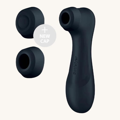 SATISFYER PRO 2 GENER 3 LIQUID AIR TECHNOLOGY SUCCIÓN Y VIBRACIÓN NEGRO