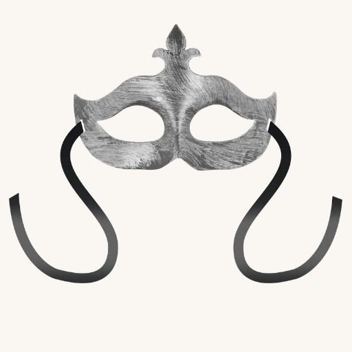 OHMAMA - MASKS ANTIFAZ ESTILO VENECIANO COBRE