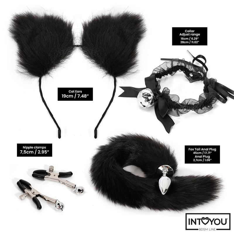 INTOYOU BDSM LINE SET DE 4 PCS COSPLAY
