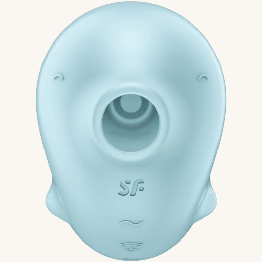 SATISFYER - SASSY SEAL ESTIMULADOR & VIBRADOR AZUL