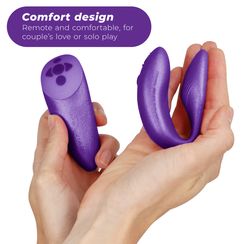 WE-VIBE - CHORUS VIBRADOR PAREJAS CON CONTROL SQUEEZE