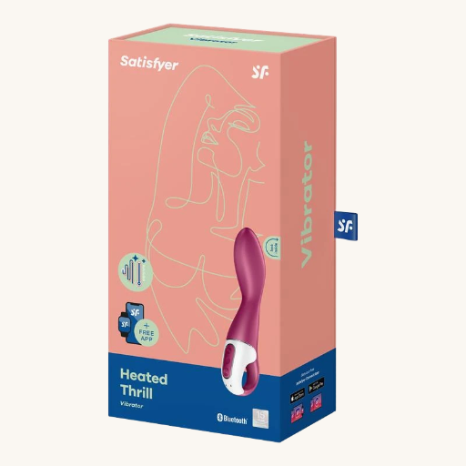 SATISFYER HEATED THRILL VIBRADOR EFECTO CALOR APP SATISFYER CONNECT
