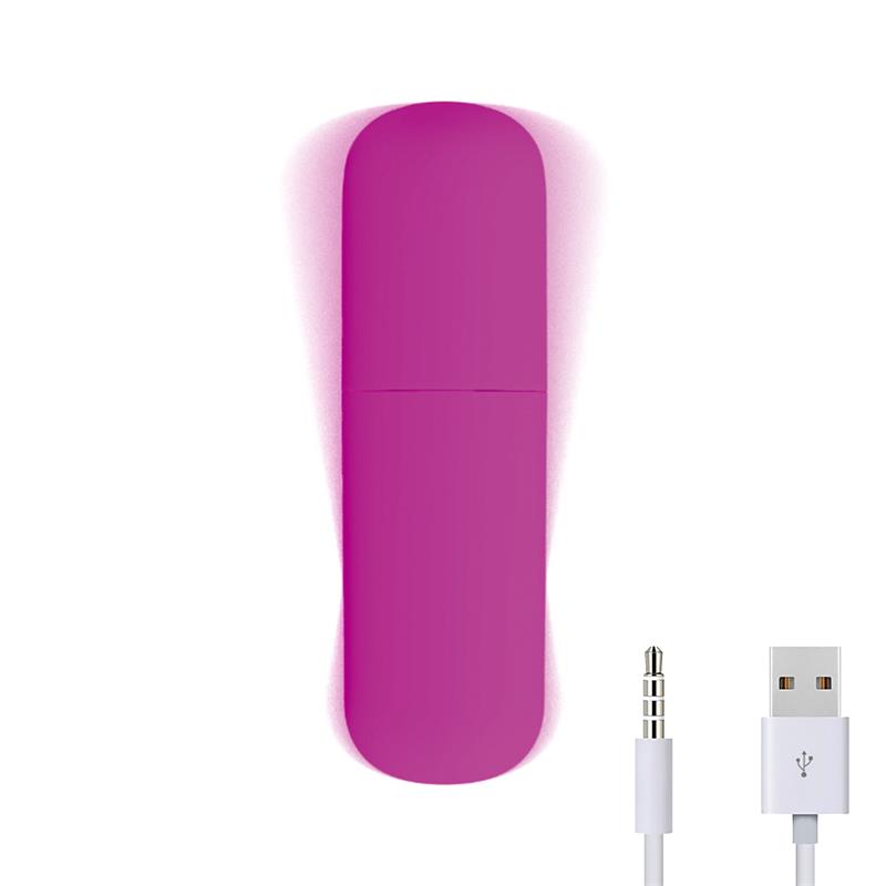 LATETOBED 4FUN BALA VIBRADOR Y 4 FUNDAS USB IMPERMEABLE SILICONA