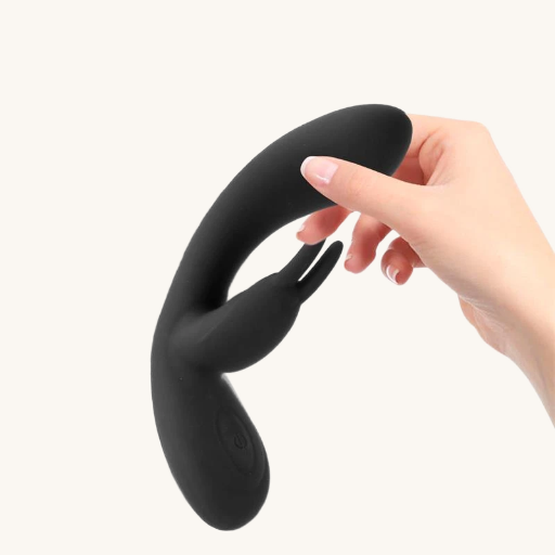 TARDENOCHE NOIR VIBRADOR SILICONA LÍQUIDA INYECTADA 2 MOTORES USB