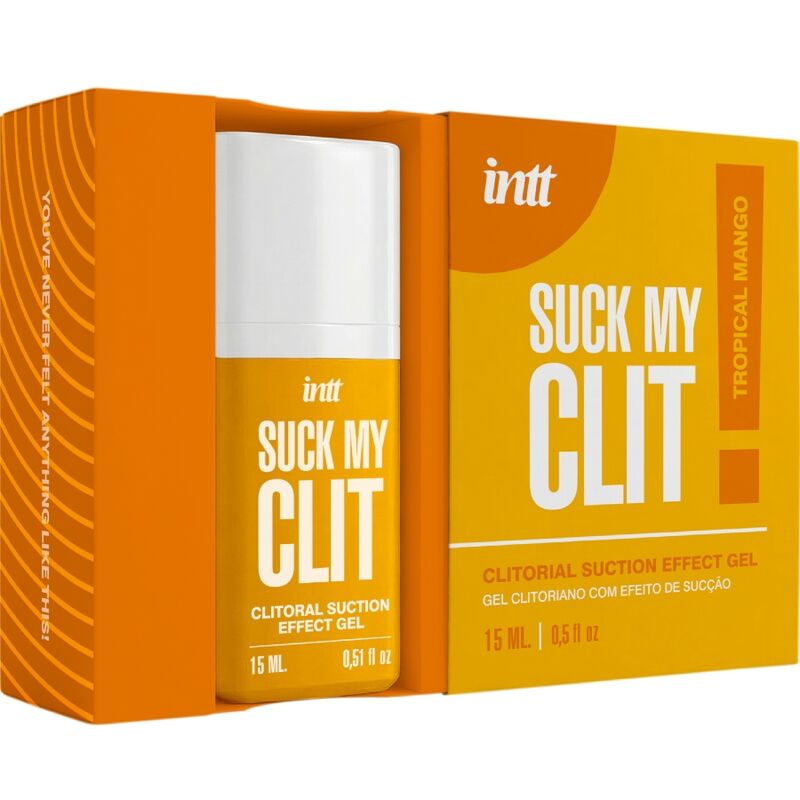 INTT - SUCK MY CLIT GEL EFECTO SUCCIÓN TROPICAL MANGO 15 ML