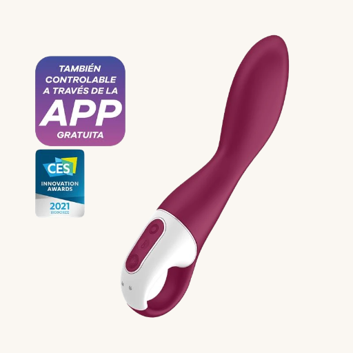 SATISFYER HEATED THRILL VIBRADOR EFECTO CALOR APP SATISFYER CONNECT