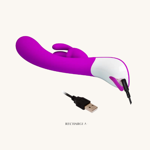 PRETTYLOVE VIBRADOR HARLAN COLOR PÚRPURA