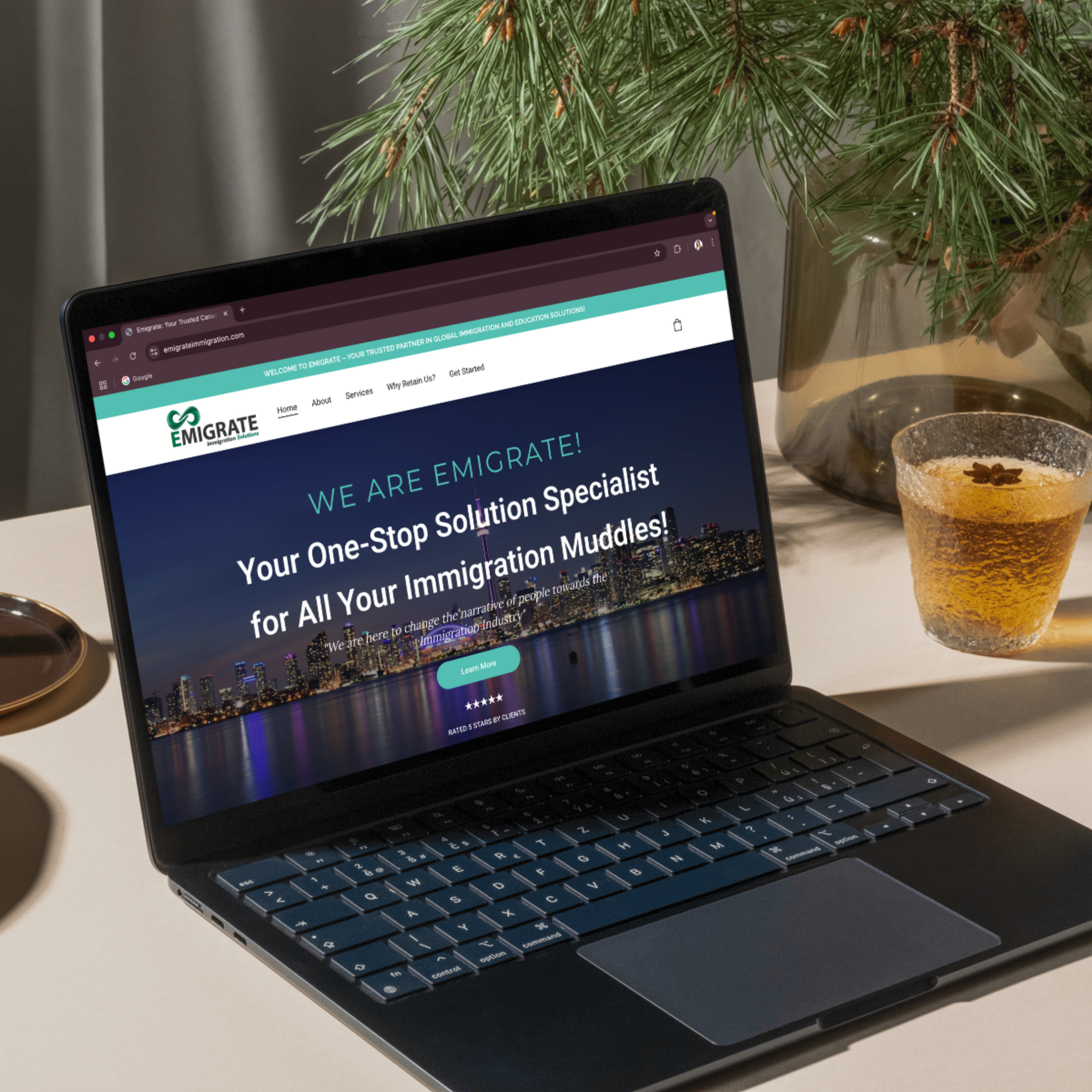 Custom Professional Website Design with Hostinger's Website Builder