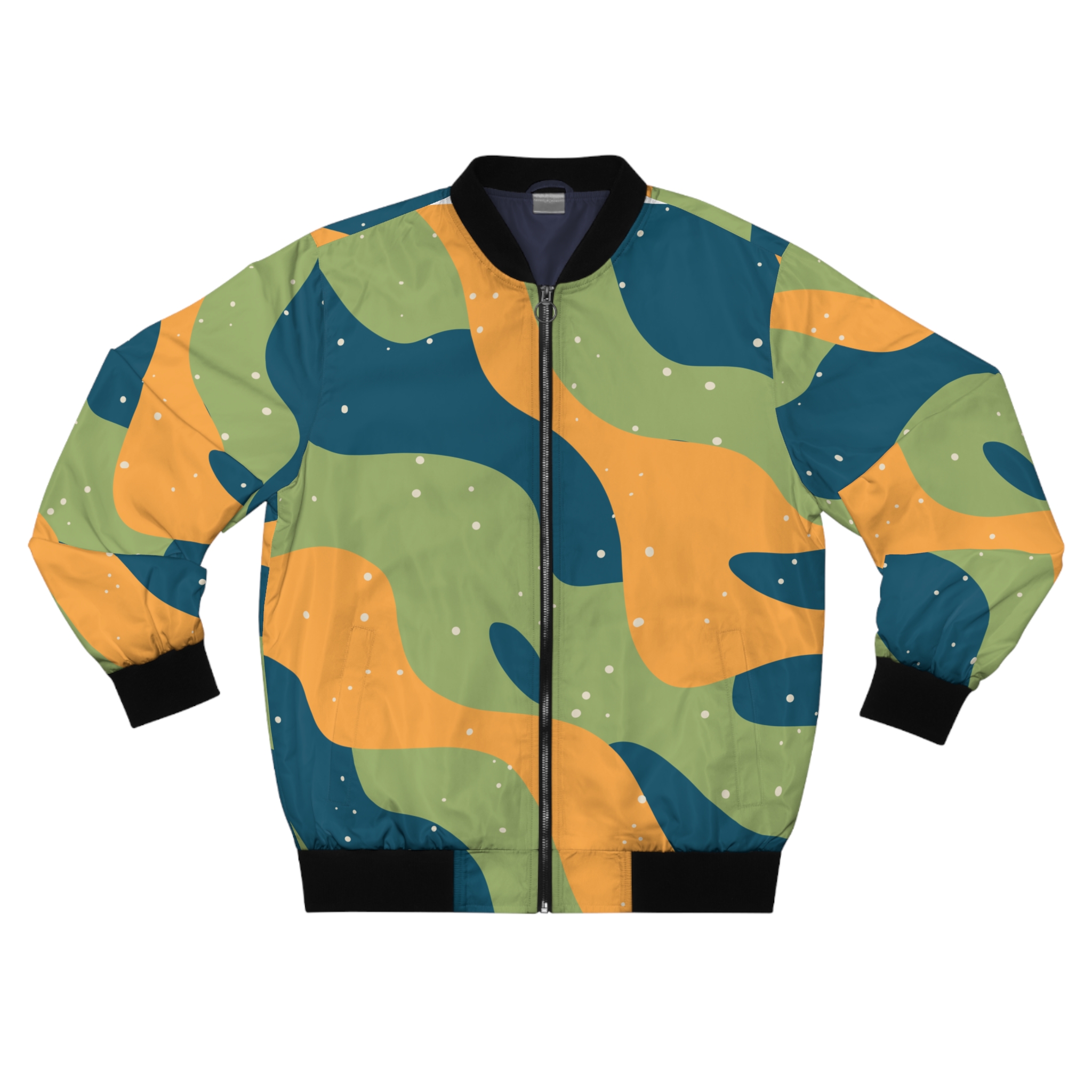 Gemini Unisex Bomber Jacket – Dual Pulse | Cosmic Veil Collection