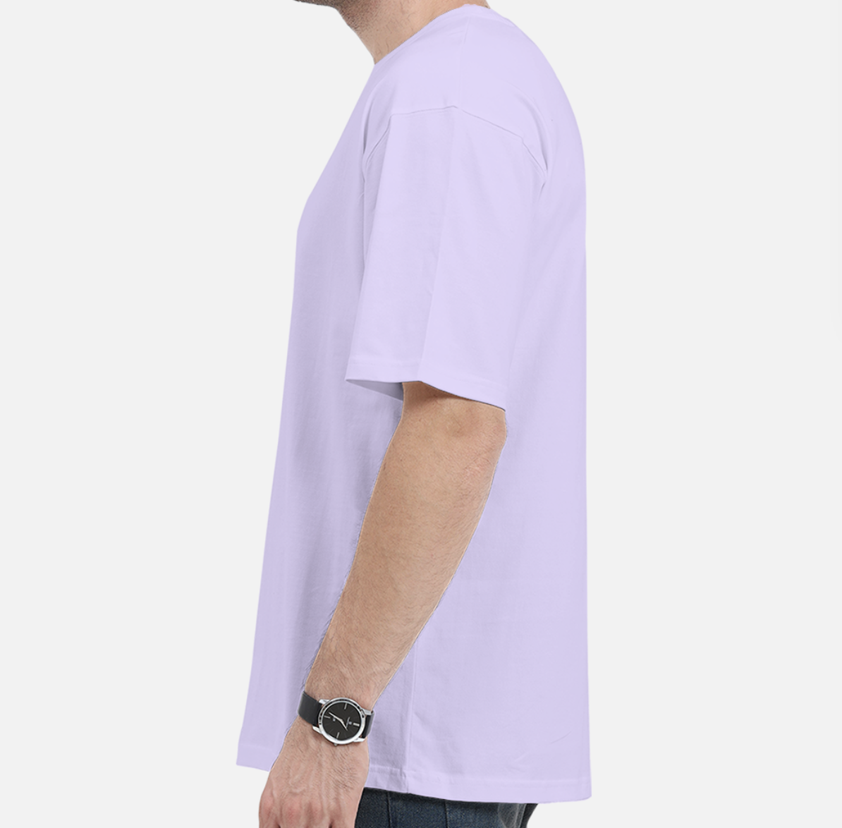 Oversized Unisex Cotton T-Shirts – Pack of 3 (Baby Pink, Lavender, Mint)