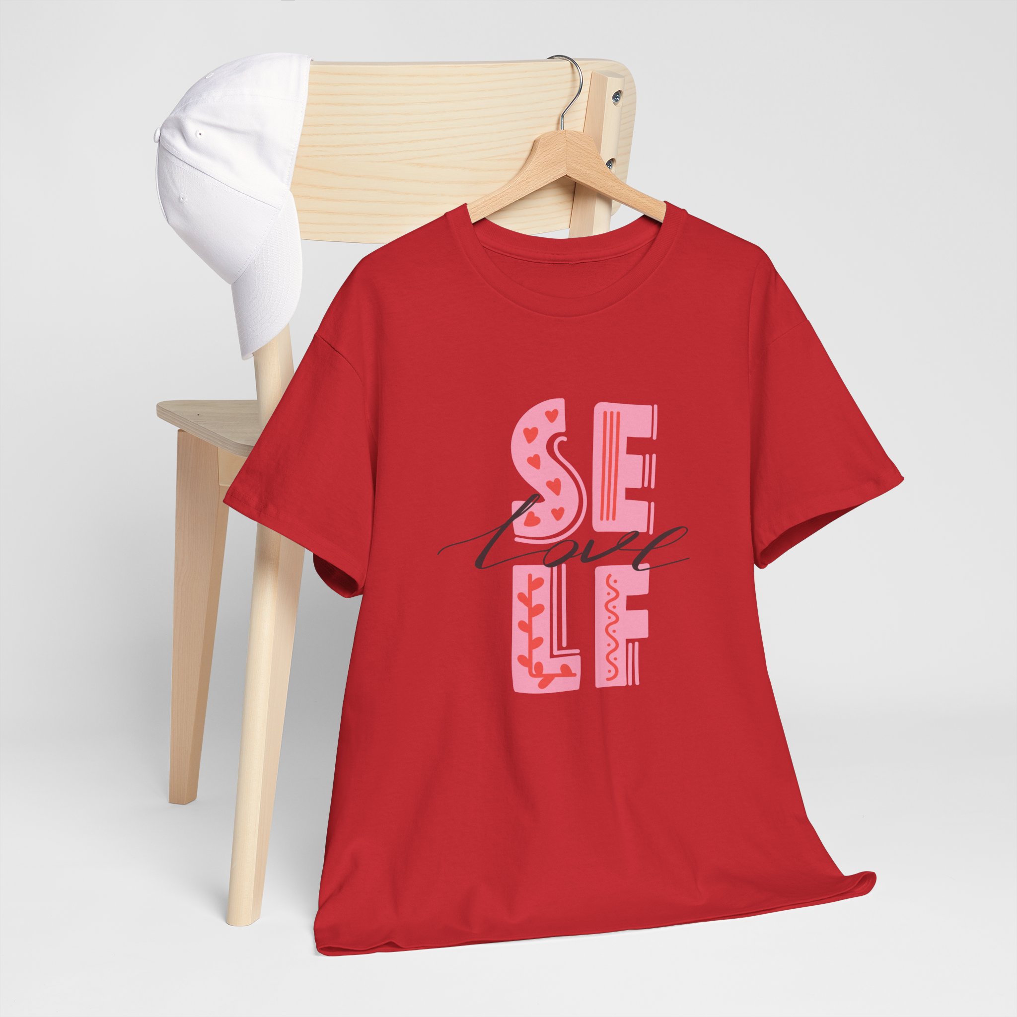 “Self Love” Sensory-Friendly Empowerment Unisex T-Shirt – Premium Cotton Stretch Fit