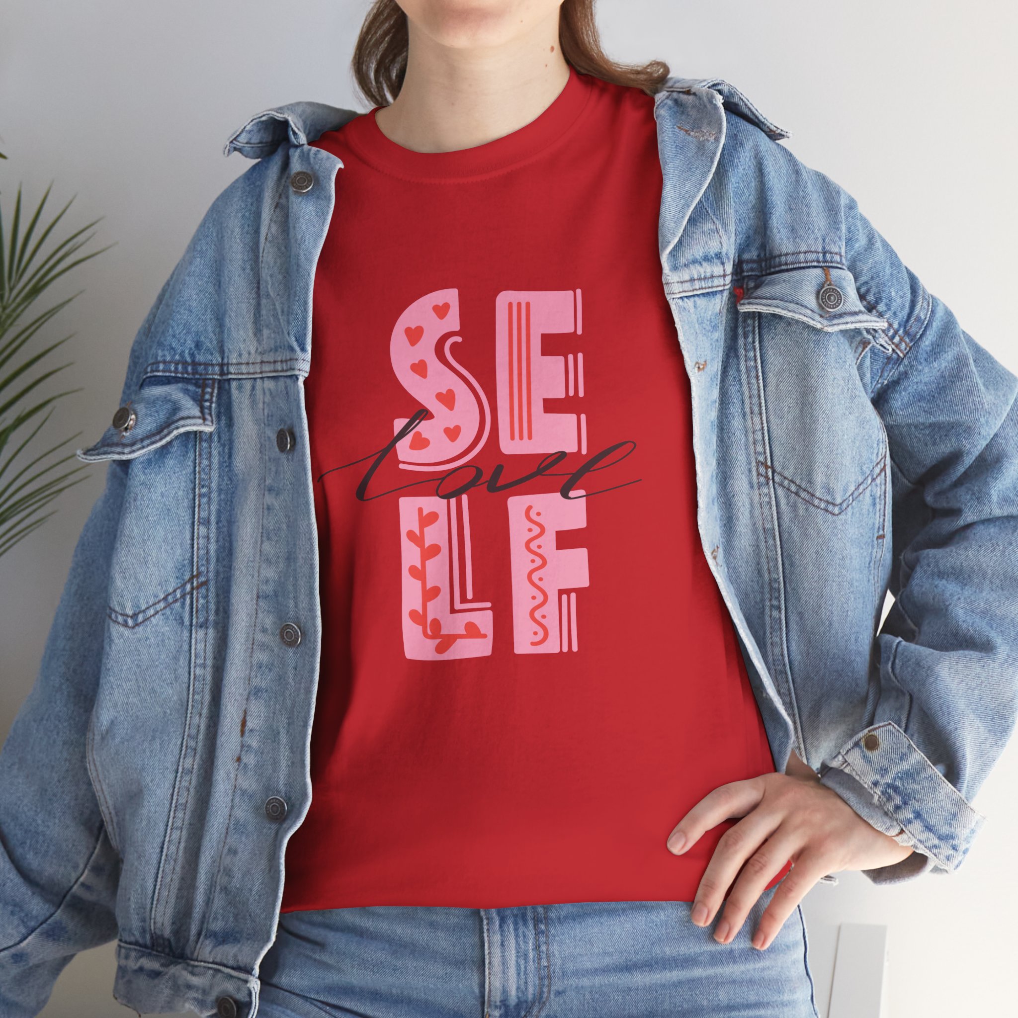 “Self Love” Sensory-Friendly Empowerment Unisex T-Shirt – Premium Cotton Stretch Fit