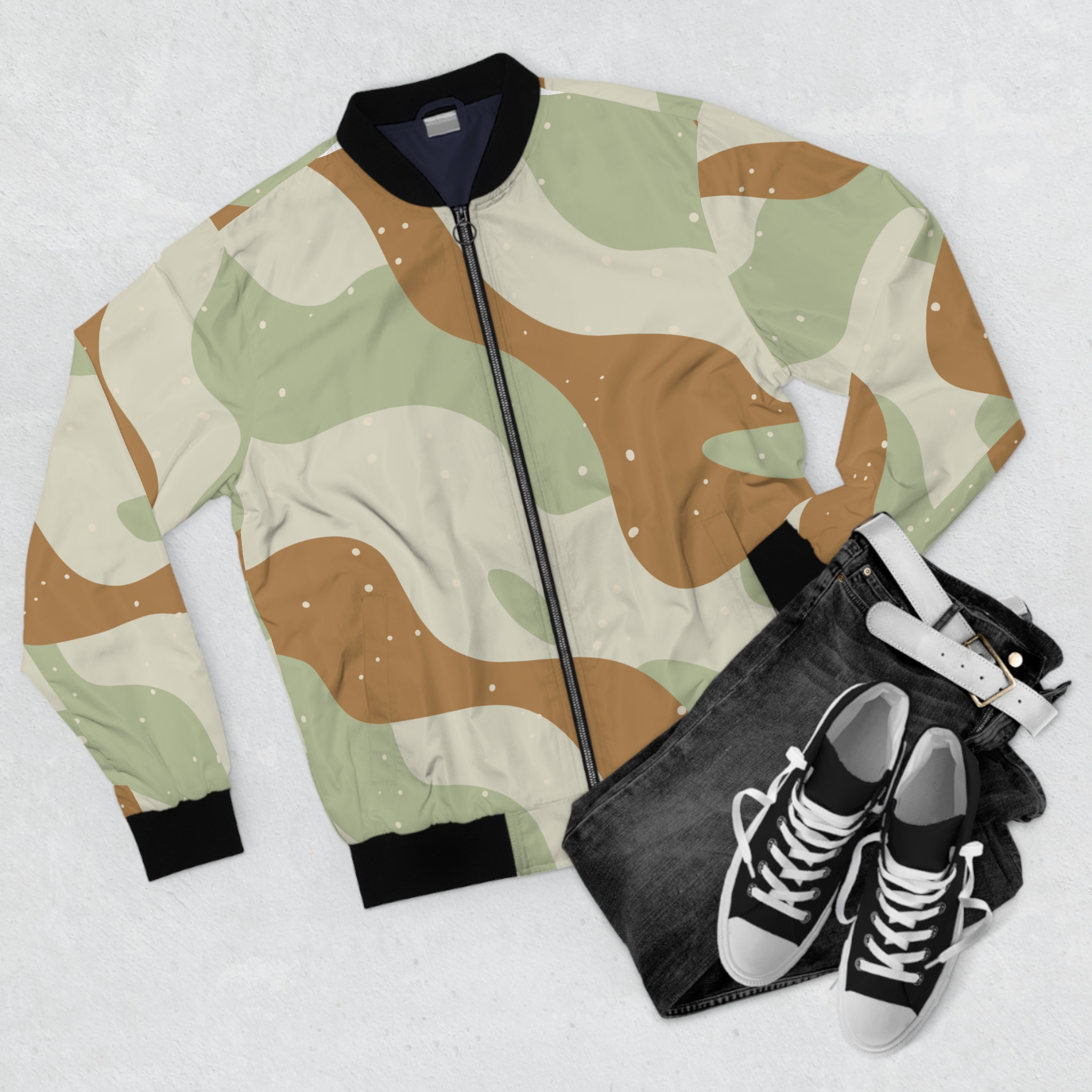 Virgo Unisex Bomber Jacket – Grounded Precision | Cosmic Veil Collection