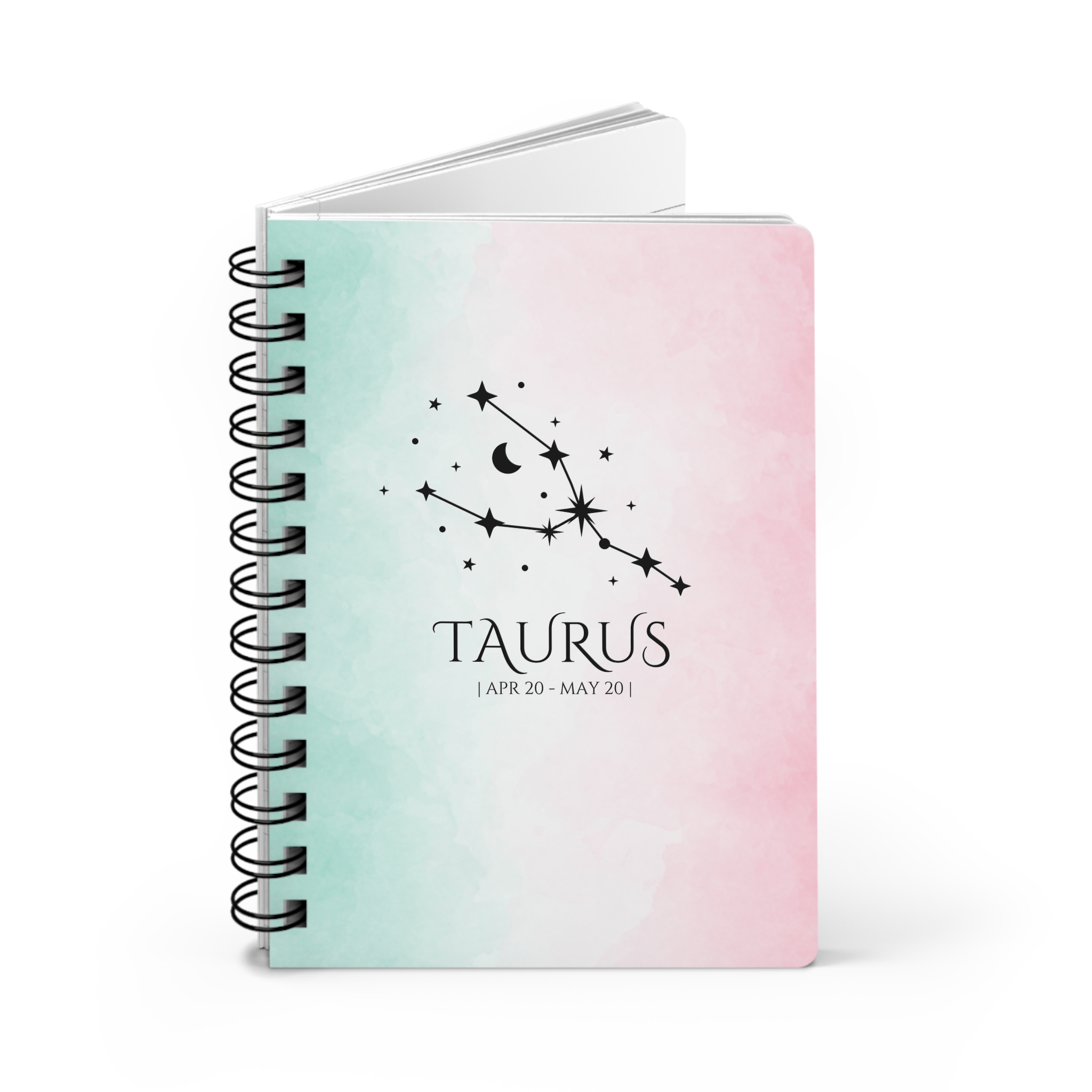 Taurus Zodiac Journal – Daily Check-In and Planning Notebook | Cosmic Veil Collection