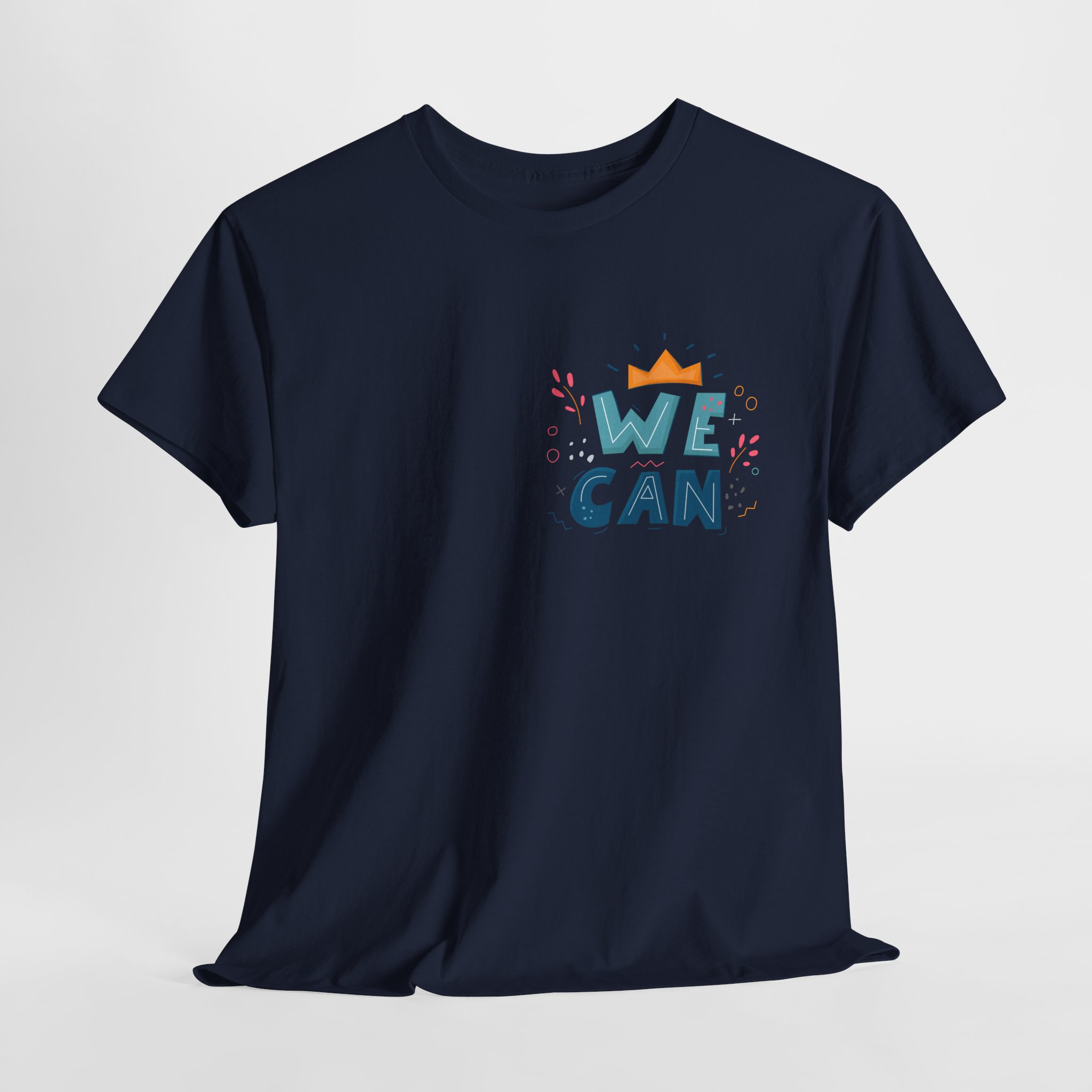 “We Can” Sensory-Friendly Empowerment Unisex T-Shirt – Premium Cotton Stretch Fit 