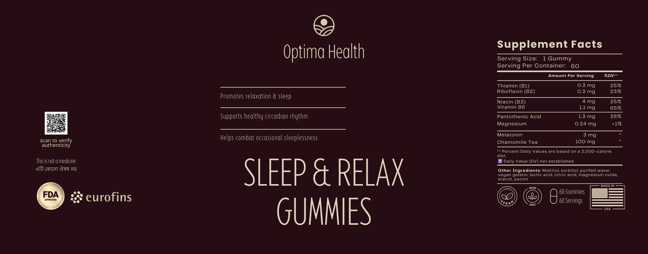 Sleep & Relax Gummies