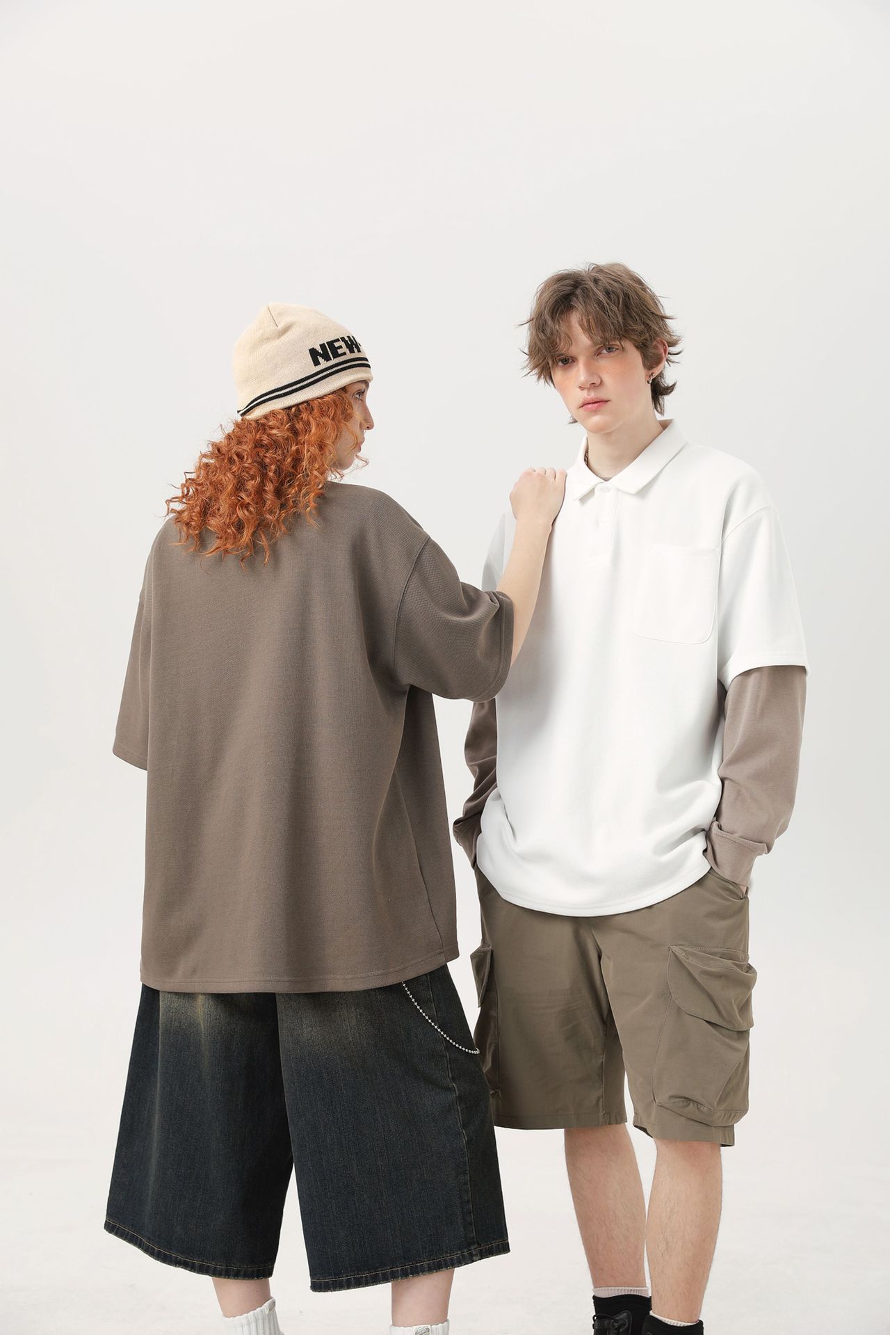 Unisex Casual Streetwear Set