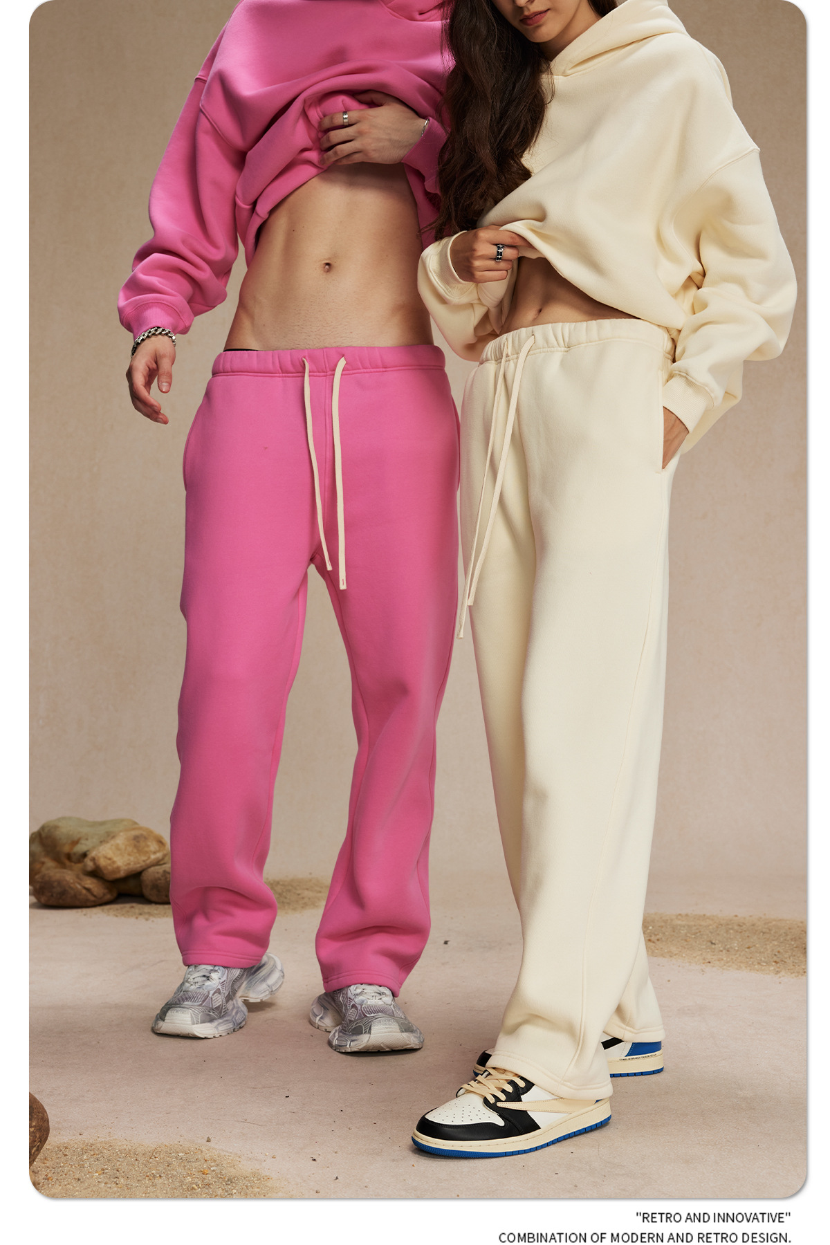 350G Velvet Casual Sweatpants #7718