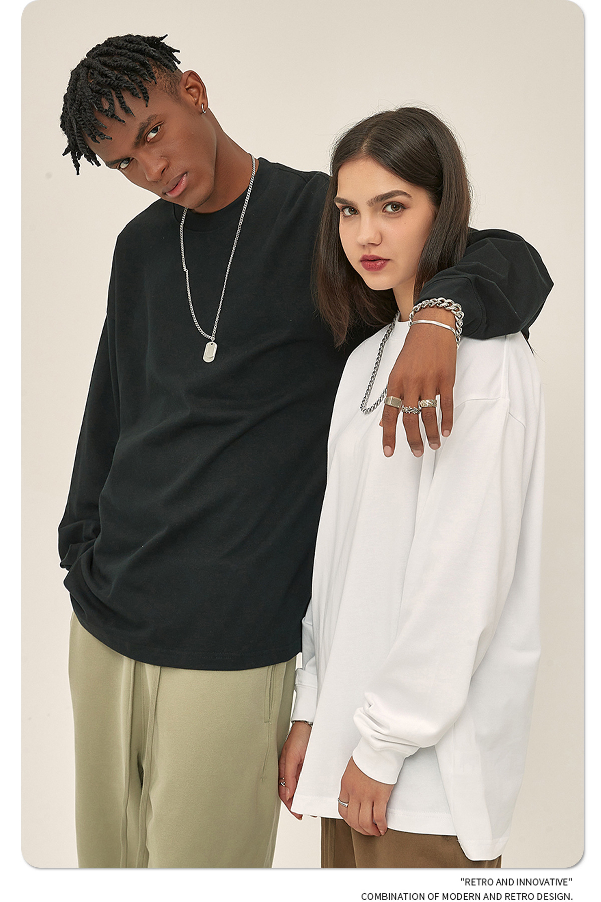 350G Heavyweight Basic Long-Sleeve T-Shirt #2318