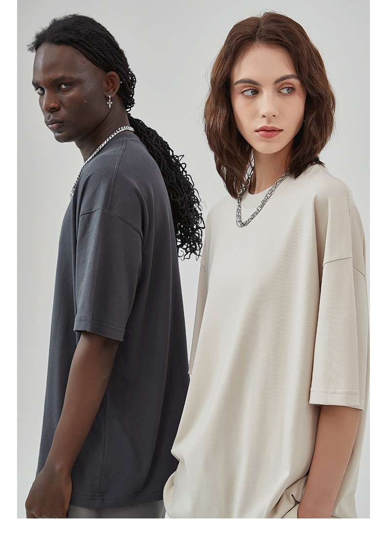 230G Basic Short-Sleeve T-Shirt FOG Color #AR002